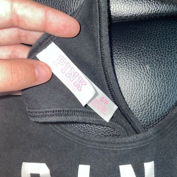 PINK Sports Bra- Pink Crop- Small - Picture 3 of 4